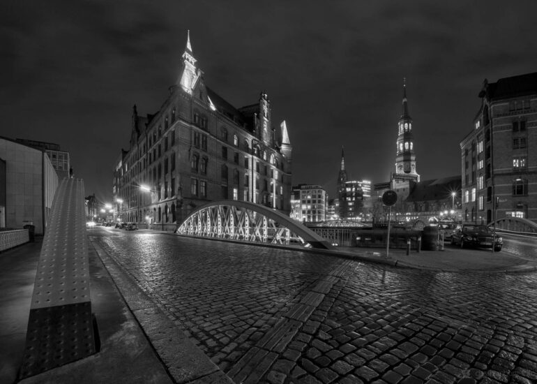 Nebel in der Speicherstadt