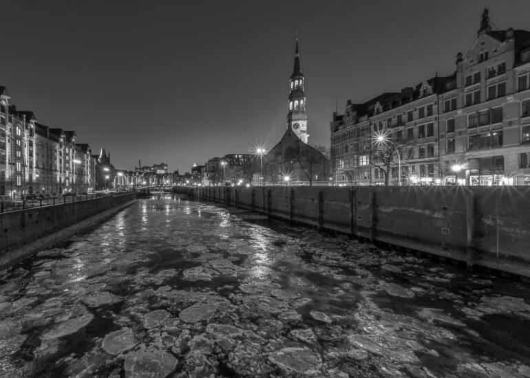 Nebel in der Speicherstadt