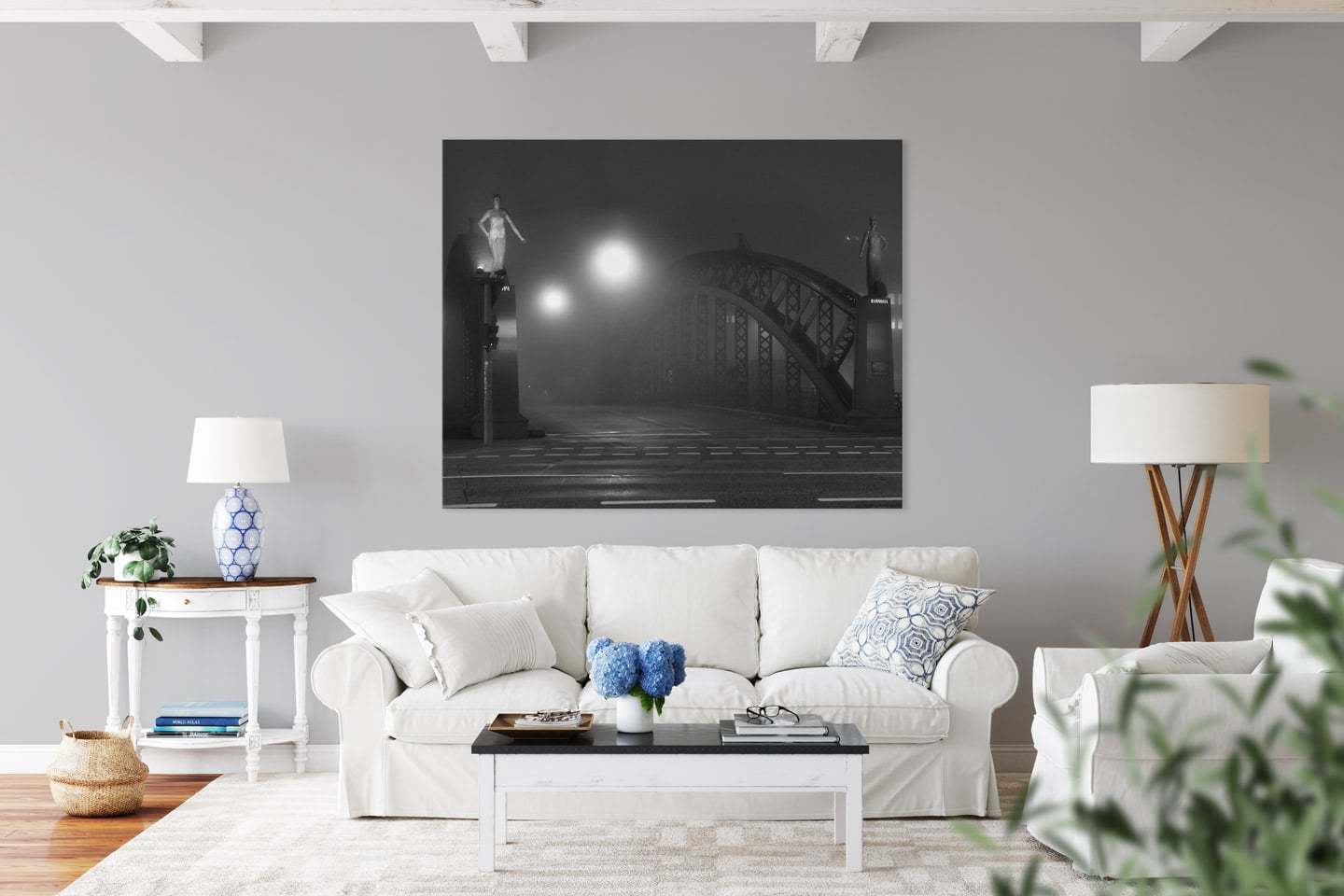 Unser Showroom - Vorschau der Hamburg Bilder 2 Nebel in der Speicherstadt