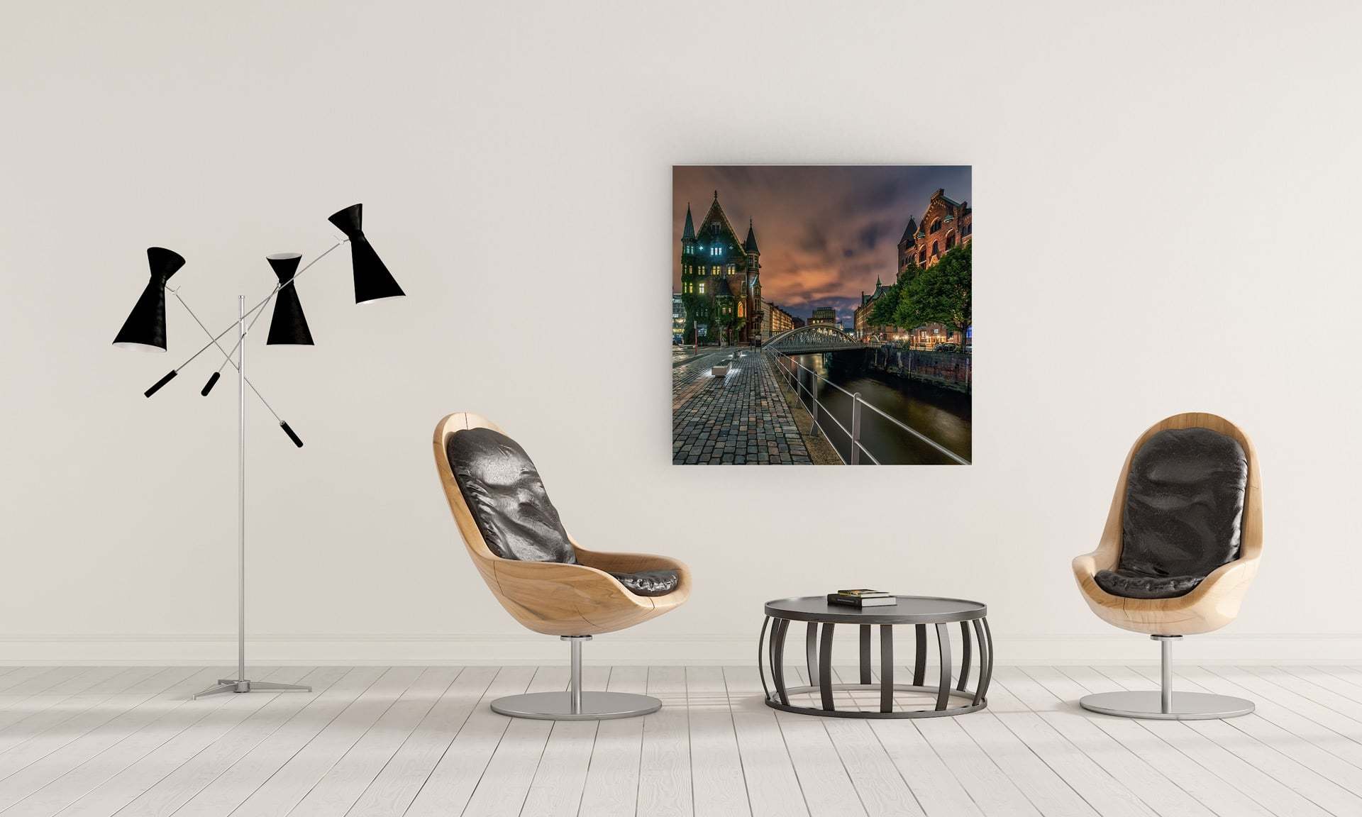 Unser Showroom - Vorschau der Hamburg Bilder 16 Speicherstadtbilder Wohnbeispiele