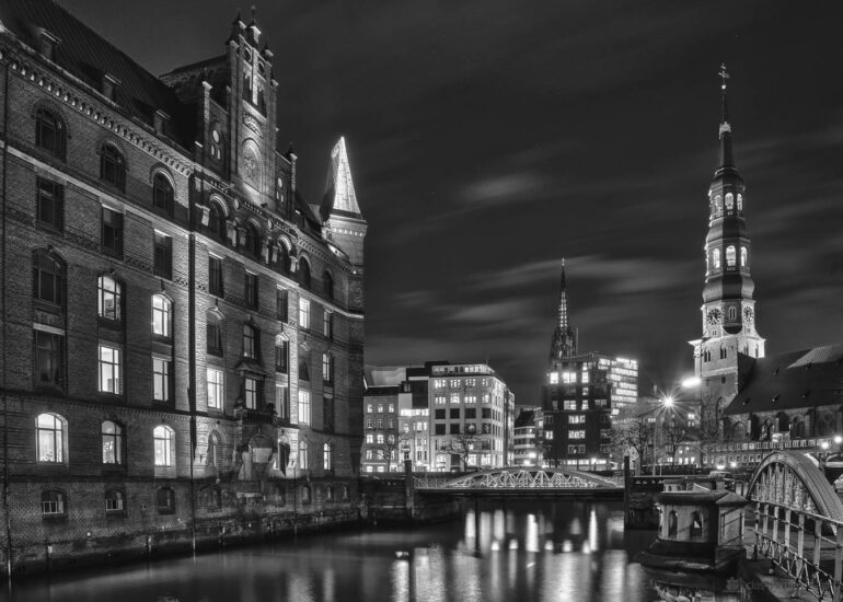 Nebel in der Speicherstadt