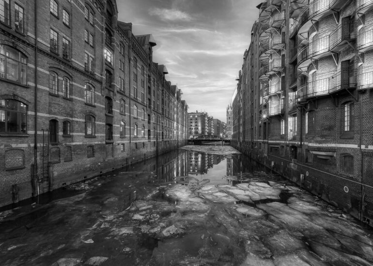 Nebel in der Speicherstadt
