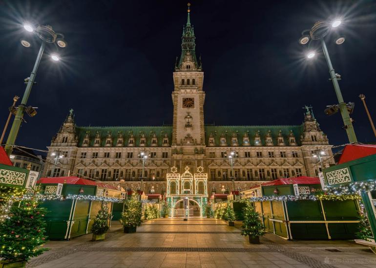 Hamburgs Sehenswürdigkeiten als tolle FineArt Photos 90 Architektur, Draußen, Dunkel, Gebäude, HDR (extrem), Stadt, grau, schwarz, www.das-hamburg-foto.de